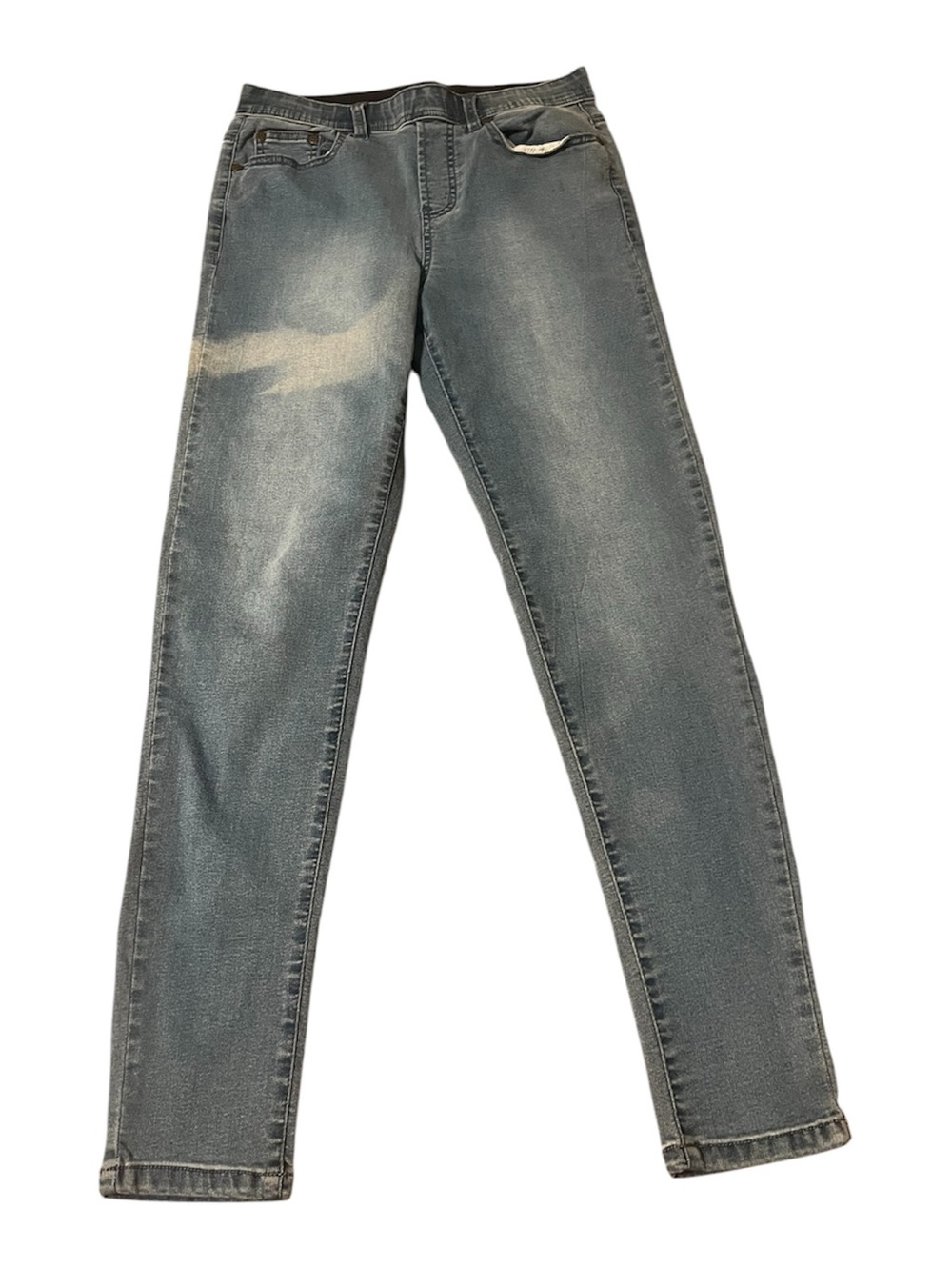 DG2 by Diane Gilman Jeans Size Small Distressed Pull On Skinny
